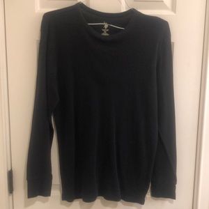 Polo black long sleeved
